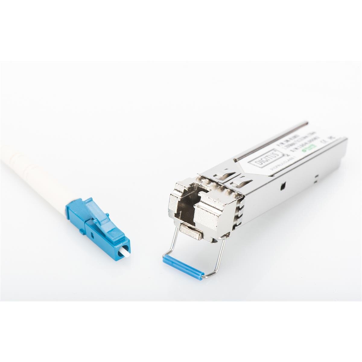 DIGITUS HP-kompatibles mini GBIC (SFP) Modul, 1.25 Gbps, 20km, mit DDM Funktion