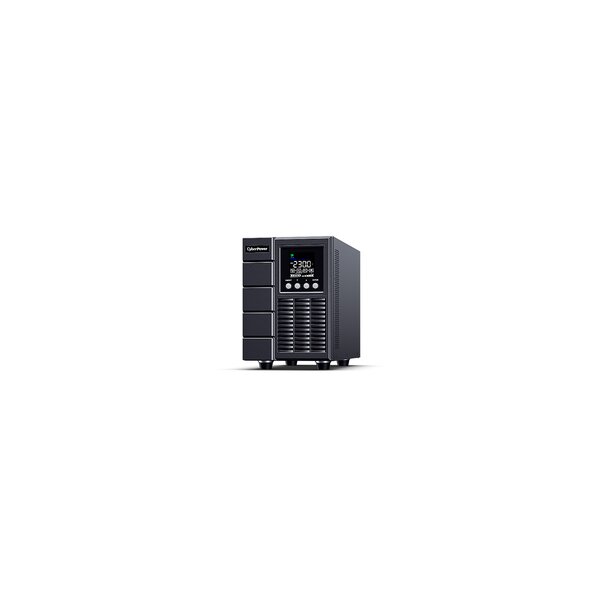 CyberPower Systems CyberPower OLS2000EA Doppelwandler Online USV 2000VA/1800W Tower - ECO Mode - LCD - USB - Expansion Port für opt. Netzwerkkarten - Anschluss f. opt. Batterieerweiterung - Doppelwandler (Online) - 2 kVA - 1800 W - Reiner Sinus - 200 V -