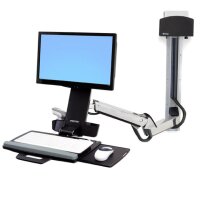 Ergotron StyleView Sit-Stand Combo Extender - Metall - Silber