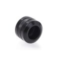 Alphacool 17471 - Schwarz - Anpassung - Messing - 1/4 Zoll - 20 mm - 2,2 cm