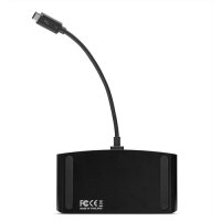 OWC Thunderbolt 3 mini Dock - Kabelgebunden - Thunderbolt 3 - 1000 Mbit/s - Schwarz - 40 Gbit/s - Aluminium