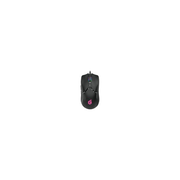 Conceptronic DJEBBEL 6D Gaming-Maus - 7200 DPI - rechts - Optisch - USB Typ-A - 7200 DPI - Schwarz