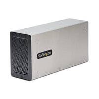 StarTech.com Thunderbolt 3 PCIe Erweiterungsgehäuse, Externes Gehäuse mit 2 PCI Express Sl