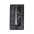 StarTech.com Thunderbolt 3 PCIe Erweiterungsgehäuse - Externes Gehäuse mit 2 PCI Express Slots - PCIe Box für Laptops/Desktops/All-In-Ones - 8K/4K über TB3/DP 1.4 Ports - Für Video Capture/Glasfaser/Netzwerkkarten - Kabelgebunden - Thunderbolt 3 - Silber