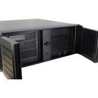 Inter-Tech 4U-4098-S - Rack - Server - Schwarz - ATX - micro ATX - uATX - Mini-ITX - Stahl - 4U