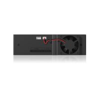ICY BOX IB-170SK-B - 13,3 cm (5.25 Zoll) - Speicherlaufwerkbehälter - 3.5 Zoll - SATA - Serial ATA II - Serial ATA III - 3.5" - Schwarz