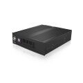 ICY BOX IB-170SK-B - 13,3 cm (5.25") - Speicherlaufwerkbehälter - 3.5" - SATA - Serial ATA II - Serial ATA III - 3.5" - Schwarz