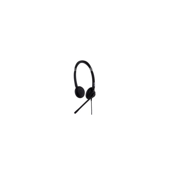 Alcatel AH 22 M II Corded Binaural Premium Headset with volume mute and hook keys