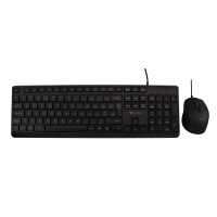 V7 USB PRO KEYBOARD MOUSE COMBO DE - Tastatur - QWERTZ - Tastatur - 2.500 dpi