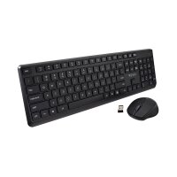 V7 Pro Wireless Keyboard Mouse US - Tastatur - QWERTY