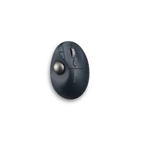 Kensington Pro Fit Ergo TB550 - rechts - Trackball - RF Wireless + Bluetooth - 1600 DPI - Schwarz - Grau