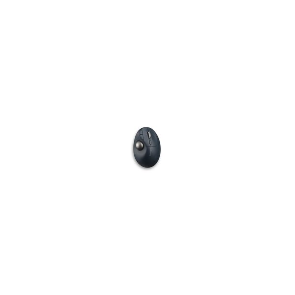 Kensington Pro Fit Ergo TB550 - rechts - Trackball - RF Wireless + Bluetooth - 1600 DPI - Schwarz - Grau