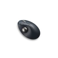 Kensington Pro Fit Ergo TB550 - rechts - Trackball - RF Wireless + Bluetooth - 1600 DPI - Schwarz - Grau