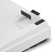 Sharkoon Skiller SGK50 S3 Gaming-Tastatur Gateron Yellow weiß - Tastatur - 85 Tasten