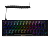 Sharkoon SGK50 S4 - 60% - USB - QWERTY - RGB-LED - Schwarz