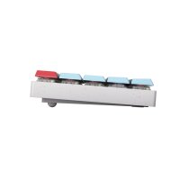 Cherry MX-LP 2.1 Compact Wireless - 65% - RF Wireless + Bluetooth - Mechanischer Switch - QWERTZ - RGB-LED - Weiß