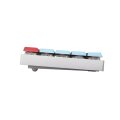Cherry MX-LP 2.1 Compact Wireless - Kabellos - RF Wireless + Bluetooth - Mechanischer Switch - QWERTZ - RGB-LED - Weiß