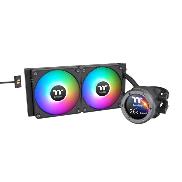 Thermaltake TH240 V2 Ultra EX ARGB Sync - Prozessor-Fluessigkeitskühlsystem - 240 - 28,5 dB - AMD Sockel AM3 (Ph. II/Ath. II)