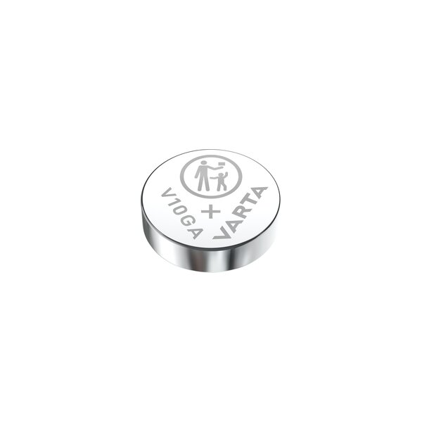 Varta V 10 GA - Einwegbatterie - Alkali - 1,5 V - 1 Stück(e) - 50 mAh - Silber