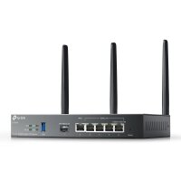 TP-LINK Omada ER706W - Dual-Band (2,4 GHz/5 GHz) - Ethernet/LAN - Schwarz - Desktop-/Pol-Router