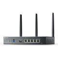 TP-LINK Omada ER706W - Dual-Band (2,4 GHz/5 GHz) - Ethernet/LAN - Schwarz - Desktop-/Pol-Router