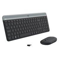 Logitech Slim Wireless Combo MK470 - Tastatur-und-Maus-Set - kabellos