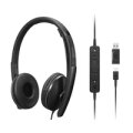 Lenovo 4XD1M45627 - Kabelgebunden - 20 - 20000 Hz - 148 g - Kopfhörer - Schwarz