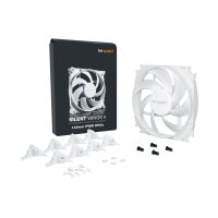 Be Quiet! Silent Wings 4 140mm PWM White weiß 140 mm - Gehäuse-Lüfter - 13,6 dB