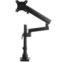 StarTech.com Schreibtisch-Monitorarm mit 2x USB 3.0-Anschlüssen - Monitorhalterung mit Kabelmanagement für bis zu 34 "VESA-Display - Ergonomischer Gelenkarm - Schreibtischklemme/Tülle - Klemme - 8 kg - 43,2 cm (17") - 86,4 cm (34") - 100 x 100 mm - Schwar