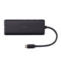 Lindy 43358 - Kabelgebunden - USB 3.2 Gen 1 (3.1 Gen 1) Type-C - 100 W - 1.4/2.3 - 10,1000 Mbit/s - Schwarz