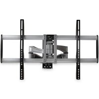 StarTech.com Full-Motion-TV-Wandhalterung - Premium - 150 x 100 mm - 800 x 500 mm - -15 - 15° - -60 - 60° - Aluminium - Kunststoff - Stahl - Schwarz - Silber