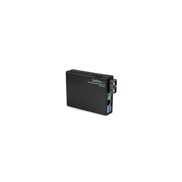 StarTech.com 10/100 Mbit/s Ethernet LWL / Glasfaser Multimode Medienkonverter SC 2km - 100 Mbit/s - 100BASE-FX - 100Base-TX - 10Base-T - IEEE 802.1Q - IEEE 802.3 - IEEE 802.3u - 10,100 Mbit/s - Voll - Halb - 2000 m