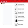 DISPLEX Panzerglas (10H - 2D) für Samsung Galaxy S24/S25 - Eco-Montagerahmen - kratzer-resistent - Samsung - Galaxy S24 - Galaxy S25 - Trockene Anwendung - Staubresistent - Schlagfest - Kratzresistent - Schockresistent - Transparent - 1 Stück(e)