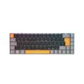 Cherry MX-LP 2.1 Compact Wireless - Kabellos - RF Wireless + Bluetooth - Mechanischer Switch - QWERTZ - RGB-LED - Schwarz