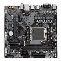 Gigabyte B650M S2H Mainboard - AMD Ryzen 9000er-Serie - 5+2+2 Phasen VRM - bis zu 6400 MHz DDR5 (OC) - 1xPCIe 4.0 M.2 - GbE LAN - USB 3.2 Gen 1 - AMD - Sockel AM5 - AMD Ryzen 7000 Series - AMD Ryzen 8000 Series - AMD Ryzen 9000 Series - Sockel AM5 - DDR5-