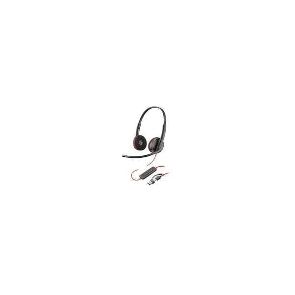 Poly Blackwire 3220 Stereo USB-C Headset - Headset - Stereo