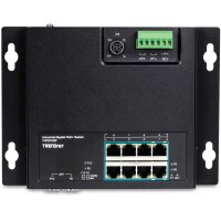 TRENDnet TI-PG102F - Gigabit Ethernet (10/100/1000) - Vollduplex - Power over Ethernet (PoE) - Wandmontage