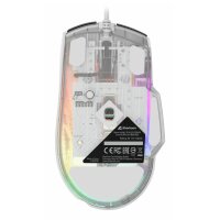 Sharkoon SKILLER SGM35 Gaming-Maus weiß - Maus - 6.400 dpi