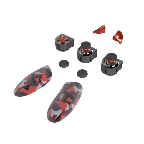 ThrustMaster Eswap X Red Color Pack - Thumbstick-Modul - PlayStation Classic - Schwarz - Rot - Thrustmaster - 224 g - 76 mm