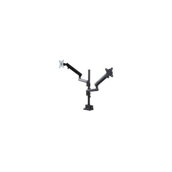 StarTech.com Dual Monitor Halter für Tischmontage - Flexible Monitorarm für 2x VESA Monitore bis zu 32 Zoll(8kg) - Vertikal Stapelbare Arme - Höhenverstelbar/Schwenkbar - Klemme/Tülle - Klemme - 16 kg - 81,3 cm (32") - 100 x 100 mm - Höhenverstellung - Sc