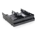 Icy Dock Flex-Fit Quattro MB344SP - Gehäuse für Speicherlaufwerke - 2.5"