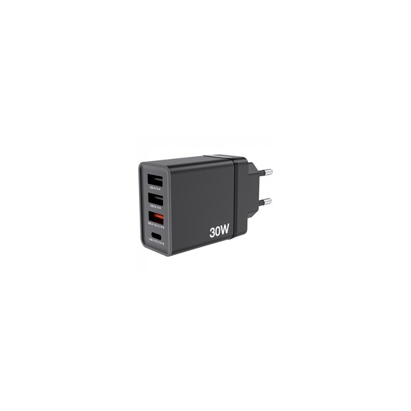 Verbatim CHR-30EU1 USB Ladegerät 30 W 3x USB-A 1x USB-C PD QC 3.0 PD 3.0