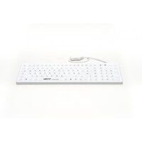 GETT Cleantype Prime Pro+ - Volle Größe (100%) - Kabelgebunden - USB - Weiß