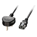 Lindy Stromkabel - BS 1363A (M) bis IEC 60320 C13 - 3 m