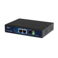 ALLNET ALL-MC116SPV-VDSL2 - 10BASE-T - 100BASE-T - DMT - IEEE 802.3ab - IEEE 802.3u - IEEE 802.3z - Schwarz - ADSL (RJ-11) - Ethernet (RJ-45) - Metall