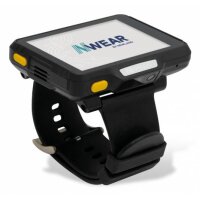 Newland WD1-V2 Wearable Watch Device with 2.8in Touch Screen 3GB/32GB BT WiFi 4G GPS and Camera. Incl. wrist band USB-C cable and MultiPower adapter. OS: Android 13.0 GMS