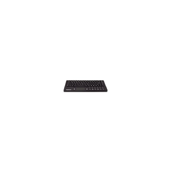 KeySonic KSK-5031IN - Mini - Kabelgebunden - USB - Mechanischer Switch - QWERTY - Schwarz