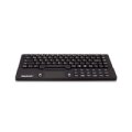 KeySonic KSK-5031IN - Mini - Kabelgebunden - USB - Mechanischer Switch - QWERTY - Schwarz