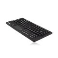 KeySonic KSK-5031IN - Mini - Kabelgebunden - USB - Mechanischer Switch - QWERTY - Schwarz