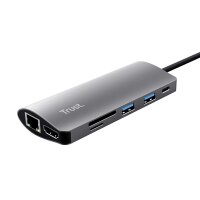 Trust Dalyx - USB Typ-C - HDMI - RJ-45 - USB 3.2 Gen 1...